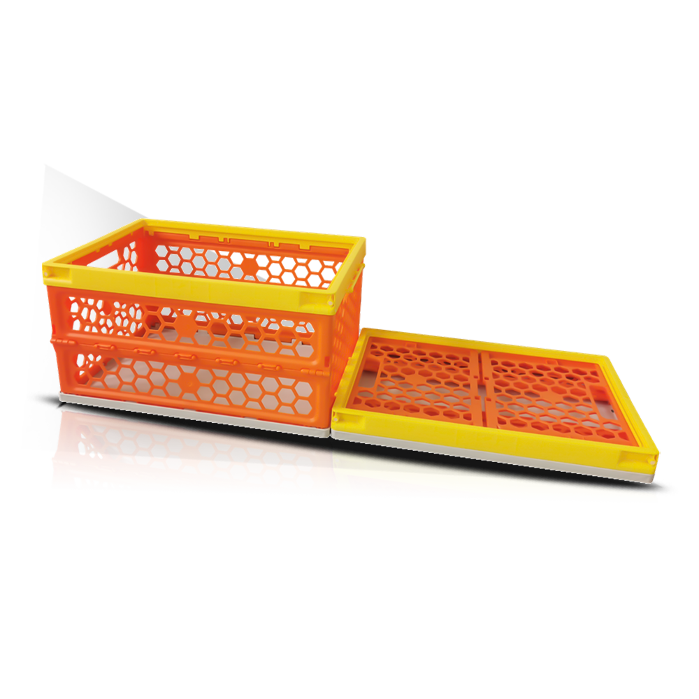 ZJKS483525WB Boîte de tri pliante Petite boîte de rangement en plastique